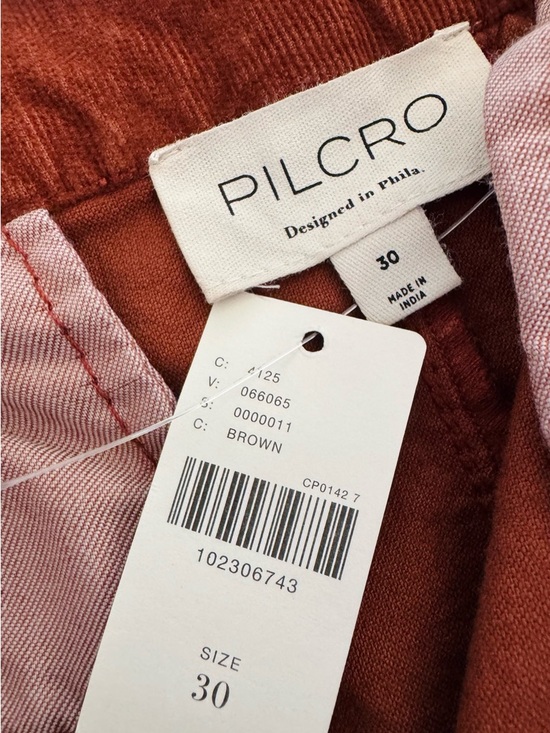 Anthropologie Pilcro Corduroy Pleated Skirty Shorts, Size 30 - Picture 14 of 14